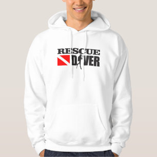Rescue Diver 2-apper Hoodie