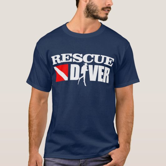 Rescue Diver 2 Kleding T-shirt (Voorkant)