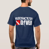 Rescue Diver 2 Kleding T-shirt (Achterkant)