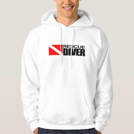 Rescue Diver 4 Kleding Hoodie (Voorkant)