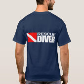 Rescue Diver 4 Kleding T-shirt (Achterkant)
