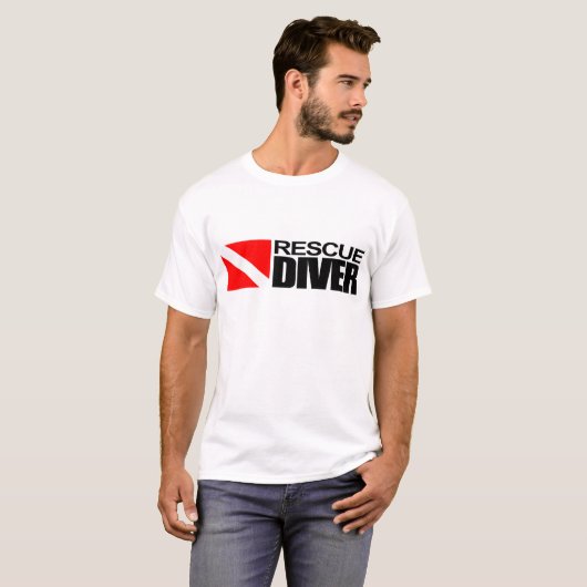 Rescue Diver 4 Kleding T-shirt (Voorkant volledig)