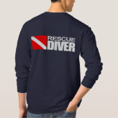 Rescue Diver 4 Kleding T-shirt (Achterkant)