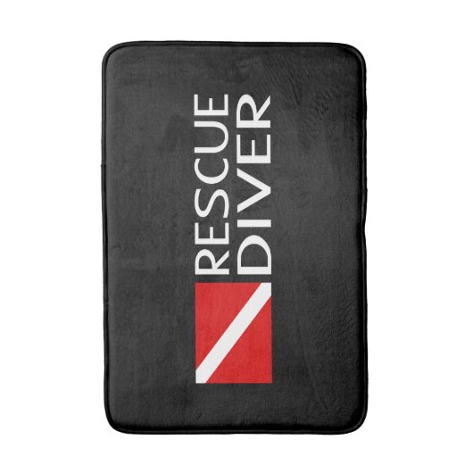 Rescue Diver Badmat (Voorkant Verticaal)