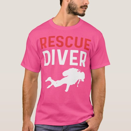Rescue Diver Creming Rescue Diving T-shirt (Voorkant)
