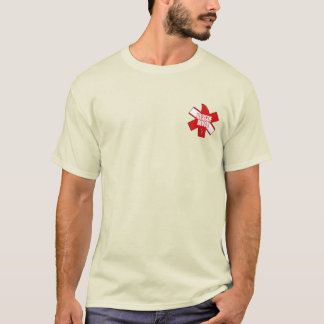 Rescue Diver Cross Dive Flag Style 1 T-shirt