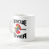 Rescue Diver Koffiemok (Voorkant links)