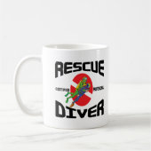 Rescue Diver Koffiemok (Links)