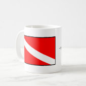 Rescue Diver Koffiemok (Voorkant links)