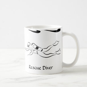 Rescue Diver Koffiemok