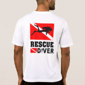 Rescue Diver T-shirt (Achterkant)