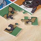 Rescue Dog Cartoon Legpuzzel (Zijkant)
