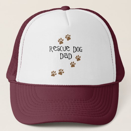 Rescue Dog Dad Trucker Pet (Voorkant)