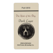  Rescue Dog Home gebrouwen bierlabels Etiket (Voorkant)