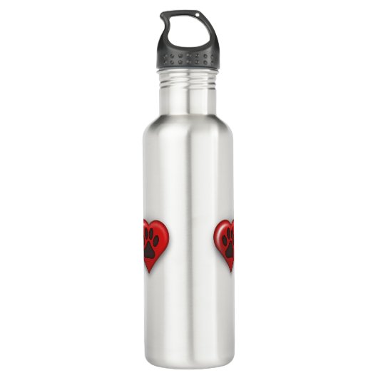 Rescue Dog Water Fles (Achterkant)