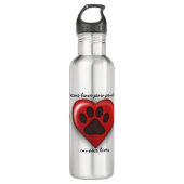 Rescue Dog Water Fles (Voorkant)