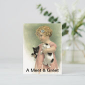 Rescue door briefkaart Promo-project: ontmoeten &  (Staand voorkant)