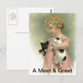 Rescue door briefkaart Promo-project: ontmoeten &  (Voorkant / Achterkant)