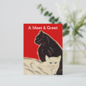 Rescue door briefkaart Promo-project: ontmoeten &  (Staand voorkant)