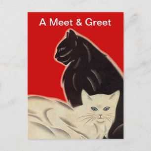 Rescue door briefkaart Promo-project: ontmoeten &