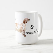 Rescue Engelse Setter Koffiemok (Voorkant rechts)