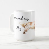 Rescue Engelse Setter Koffiemok (Voorkant links)