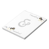 Rescue English Speelgoed Spaniel Notitieblok (Linkerzijde)