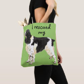 Rescue English Springer Spaniel Tote Bag (Dichtbij)