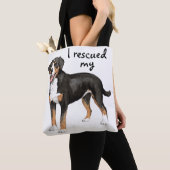 Rescue Entlebucher Mountain Dog Tote Bag (Dichtbij)