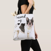 Rescue Frenchie Tote Bag (Dichtbij)
