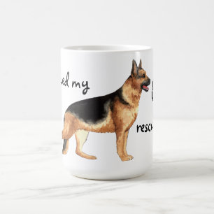 Rescue German Shepherd Koffiemok