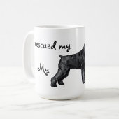 Rescue Giant Schnauzer Koffiemok (Voorkant links)