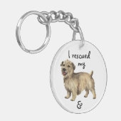 Rescue Glen of Imal Terrier Sleutelhanger (Voorkant Links)
