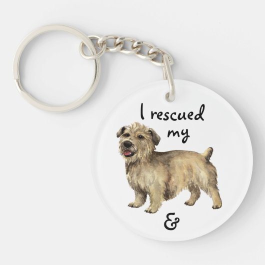 Rescue Glen of Imal Terrier Sleutelhanger (Voorkant)