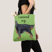 Rescue Gordon Setter Tote Bag (Dichtbij)
