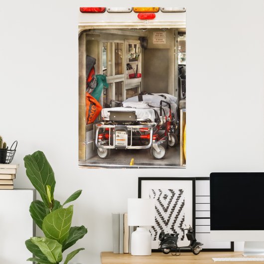 Rescue - Inside the Ambulance Poster (Thuiskantoor)