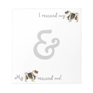 Rescue Keeshond Notitieblok