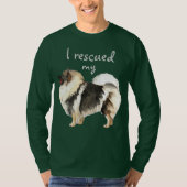 Rescue Keeshond T-shirt (Voorkant)
