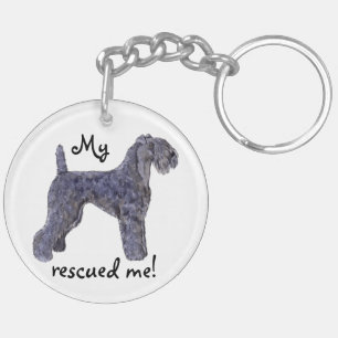 Rescue Kerry Blue Sleutelhanger