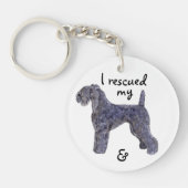 Rescue Kerry Blue Sleutelhanger (Voorkant)