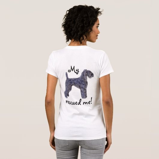Rescue Kerry Blue T-shirt (Achterkant volledig)