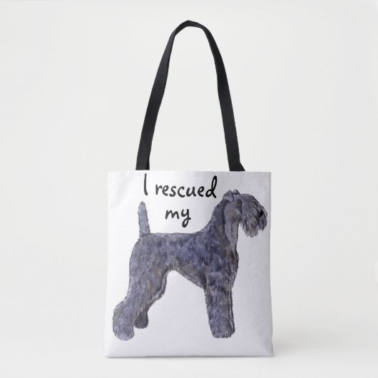 Rescue Kerry Blue Tote Bag (Voorkant)