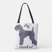 Rescue Kerry Blue Tote Bag (Achterkant)