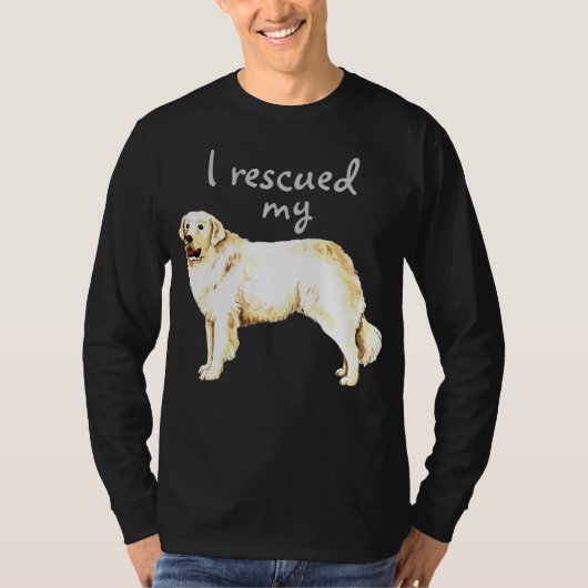 Rescue Kuvasz T-shirt (Voorkant)