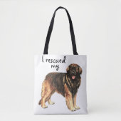 Rescue Leonberger Tote Bag (Voorkant)