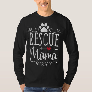 Rescue Mama - Rescue Hondenliefhebber Outfit Rescu T-shirt