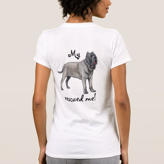 Rescue Mastino T-shirt (Achterkant)