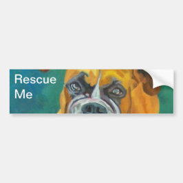 Rescue me Dog Bumpersticker