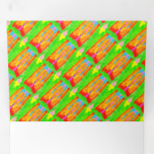 Rescue me gedicht kunst graphics groet vriend lief drieluik uitnodiging (Binnenzijde eerst)