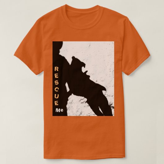 Rescue me T-shirt (Design voorkant)